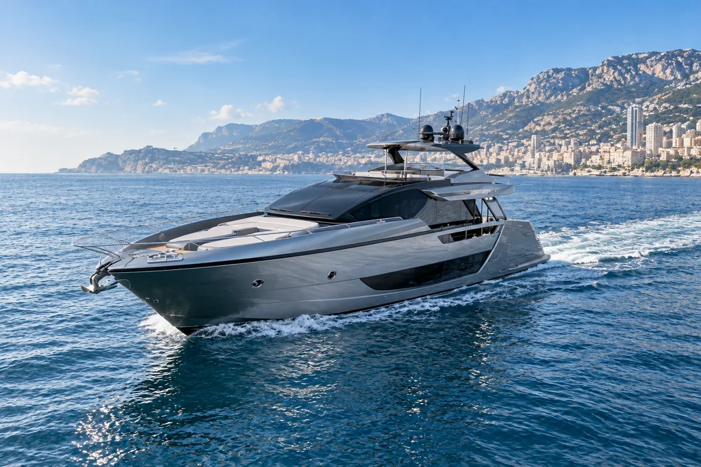 Riva 82 Diva sur la côte de Monaco