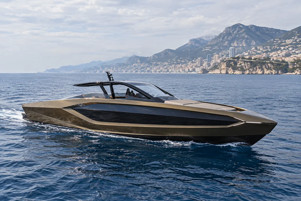Tecnomar for Lamborghini 63 sur la côte de Monaco