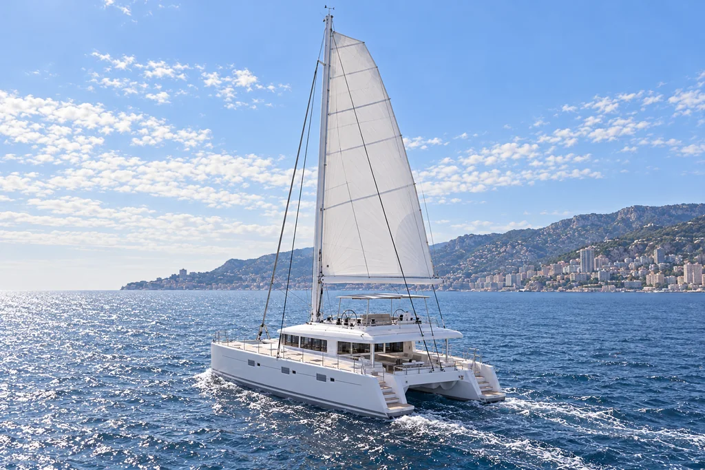 Lagoon 620 near Monaco