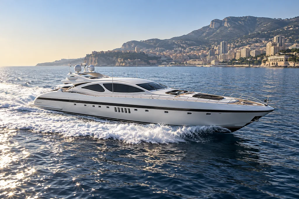 Mangusta 130 off Monaco