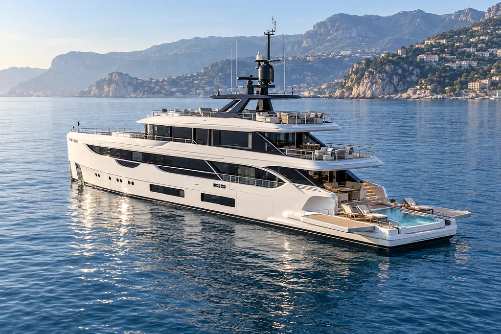 Benetti Oasis 40M near Monaco